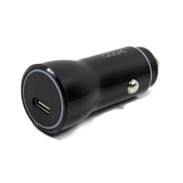 Cargador Coche Universal Entrada Tipo C (PD) COOL (18W) Negro - Imagen 2