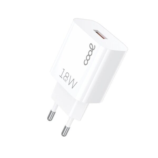 Cargador Red Conector Tipo-C Universal 3Amp (Carga Rápida) COOL Kit 2 en 1 Blanco - Imagen 3