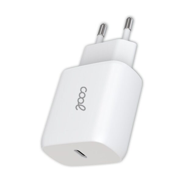 Cargador Red Universal Fast Adapt. (PD) Tipo-C COOL (25W) Blanco - Imagen 3