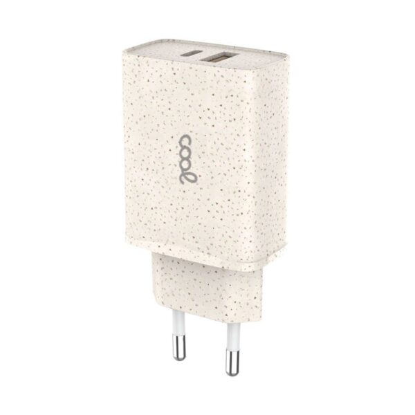 Cargador Red Universal Fast Charger (PD) Tipo-C / USB Dual COOL ECO (20W) - Imagen 3