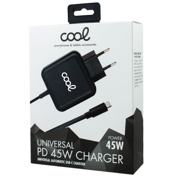 Cargador Red Universal Orden. Portátiles 45w PD Automático COOL (Tipo C) - Imagen 3