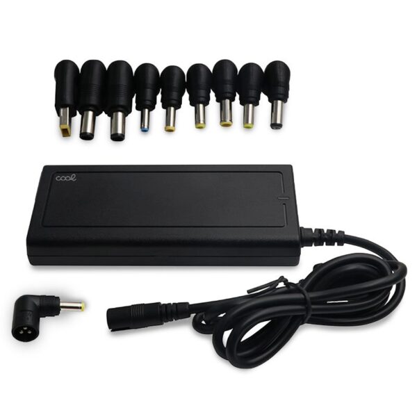 Cargador Red Universal Ordenad. Portátiles 90w Automático COOL Slim + 10 conect. (USB QC3.0) - Imagen 3