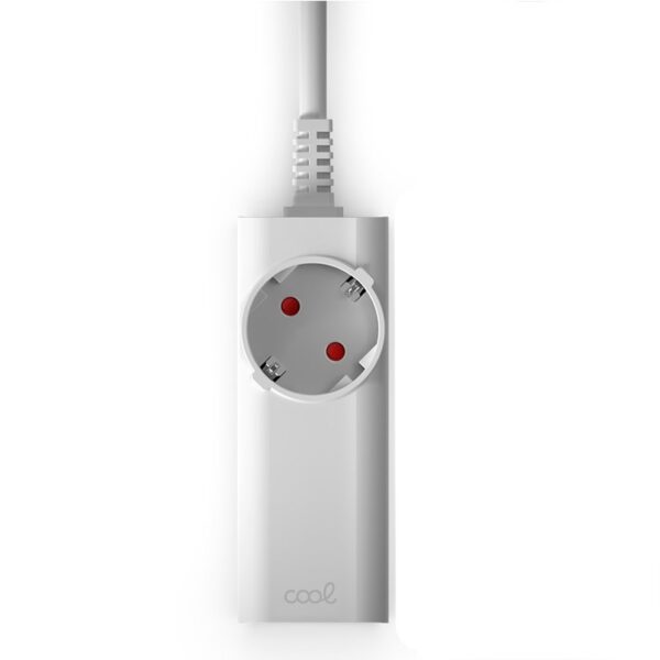 Cargador Universal Multipuerto COOL 65W (Regleta 5 Puertos) Blanco - Imagen 4