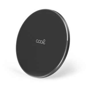 Dock Base Cargador Smartphones Inalámbrico Qi Universal COOL (Carga Rápida) Negro