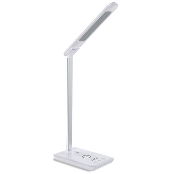Lámpara LED con Base Carga Inalámbrica Qi COOL Fold Blanco - Imagen 3
