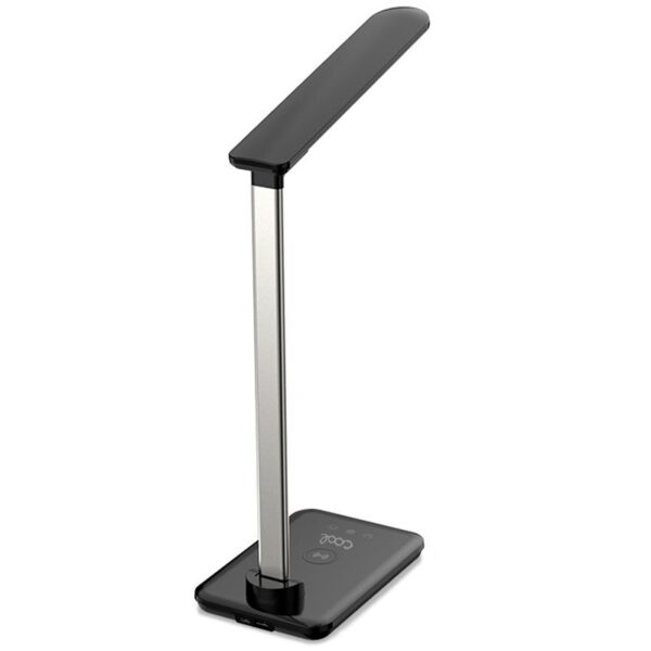 Lámpara LED con Base Carga Inalámbrica Qi COOL Fold Negro - Imagen 3