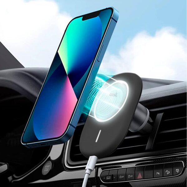Soporte Universal para Coche Carga Inalámbrica Qi Magnético COOL - Imagen 3