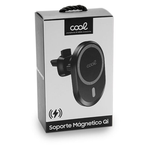 Soporte Universal para Coche Carga Inalámbrica Qi Magnético COOL - Imagen 4